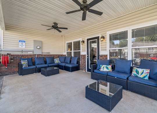 Outdoor Lounge with Furniture
