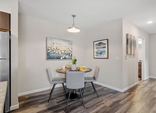 Separate Dining Area with Overhead lighting