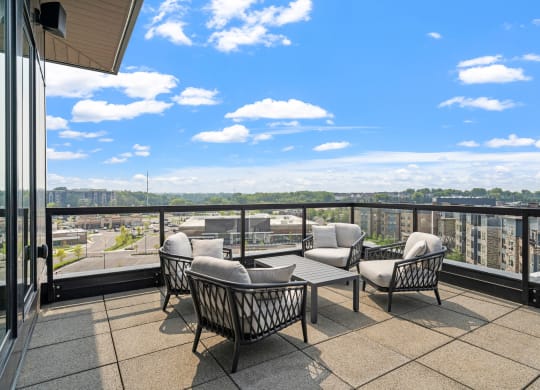 7th Floor Sky Deck with Patio Furniture