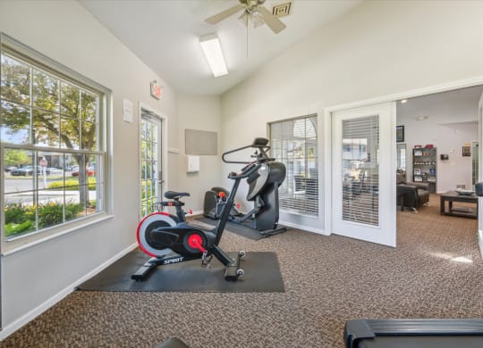 Fitness Center with Cardio Equipment
