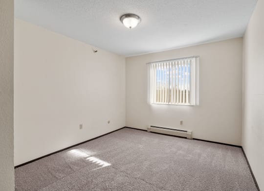 Bedroom with Overhead Lighting