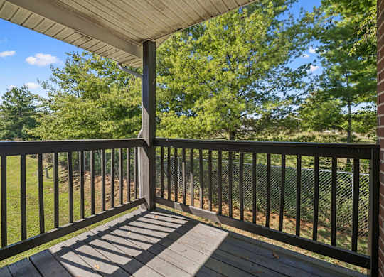 Spacious Balcony