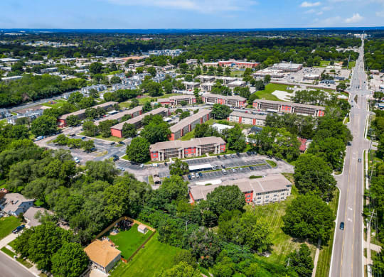 Aerial View of Retreat of Shawnee