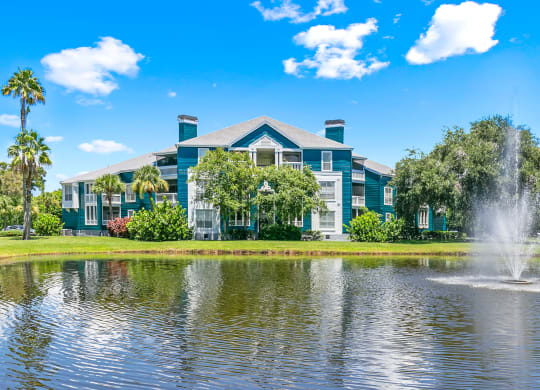 Scenic Pond Views From Apartment Homes