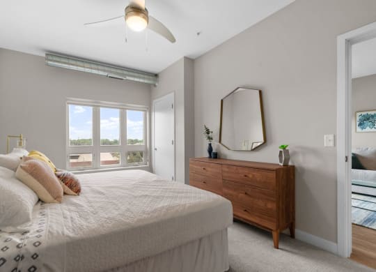 Bedroom with Abundant Natural Light