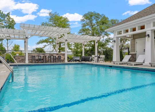 Sparkling Outdoor Pool