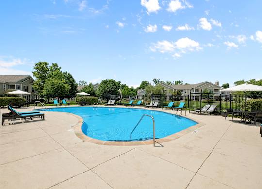 Outdoor Pool with Sundeck