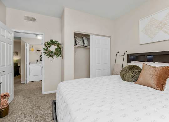 Bedroom with Large Closet