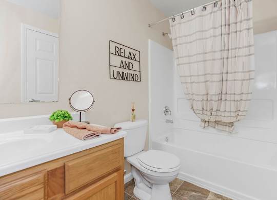 Bathroom with Modern Finishes