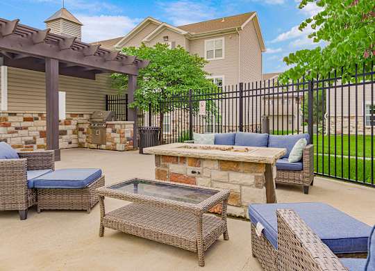 Patio with Firepit