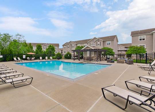 Outdoor Pool with Sundeck