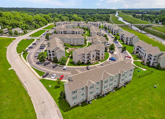 Aerial of Woodland Park