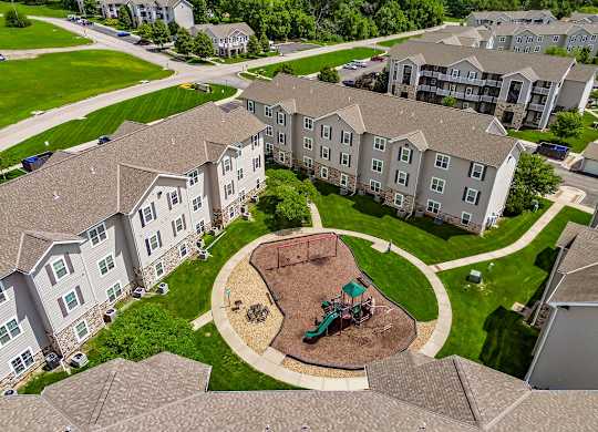 Aerial View of Woodland Park