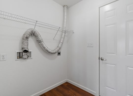 Closet with Built-In Shelving