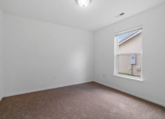 Bedroom with Plush Carpeting