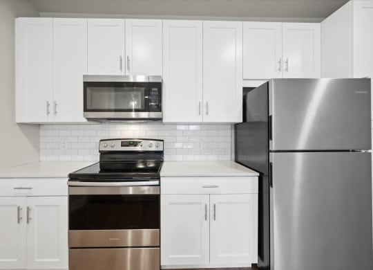 Kitchen With Tile Backsplash