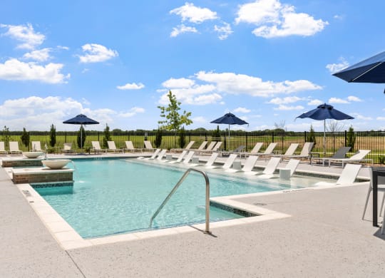 Outdoor Pool with Sundeck