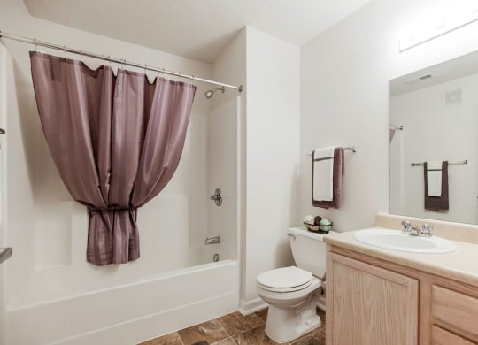 Bathroom with Modern Finishes