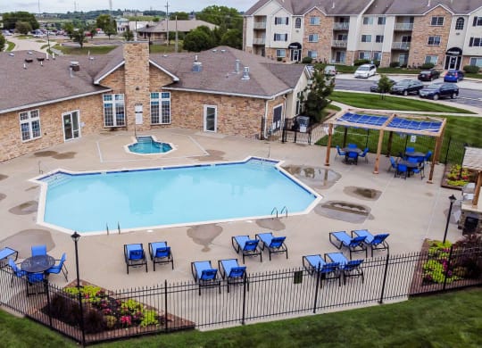 Outdoor Pool with Sundeck