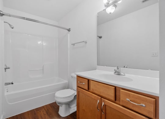 Bathroom with Modern Finishes