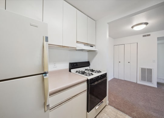 Kitchen with White Cabinetry