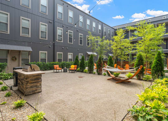 Courtyard with Grilling Area