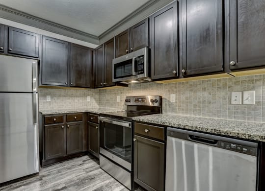 Expresso Cabinets & Stainless Steel Appliances