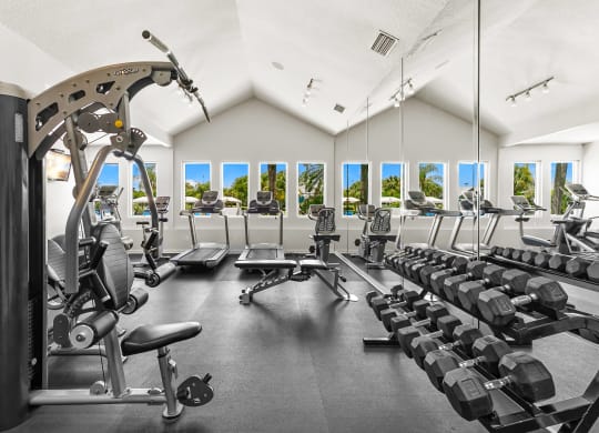 Strength Training & Cardio Equipment At The Fitness Center