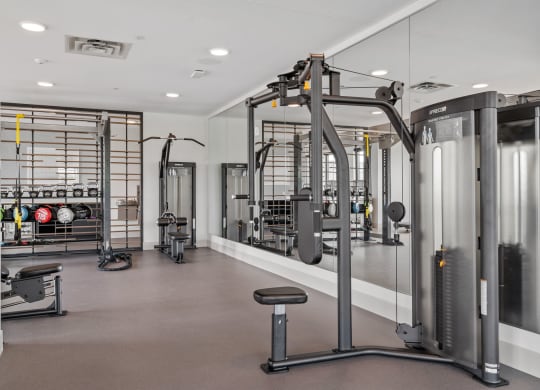 Fitness Center with Machines