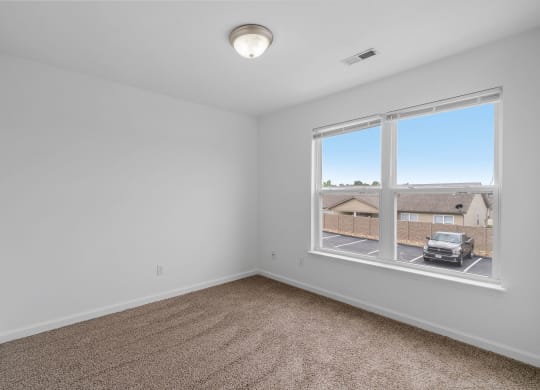 Bedroom with Large Windows