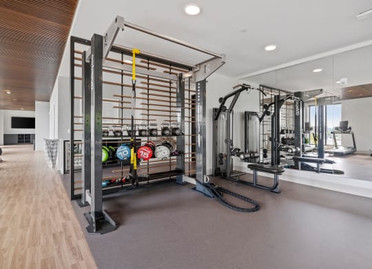 Fitness Center with Machines
