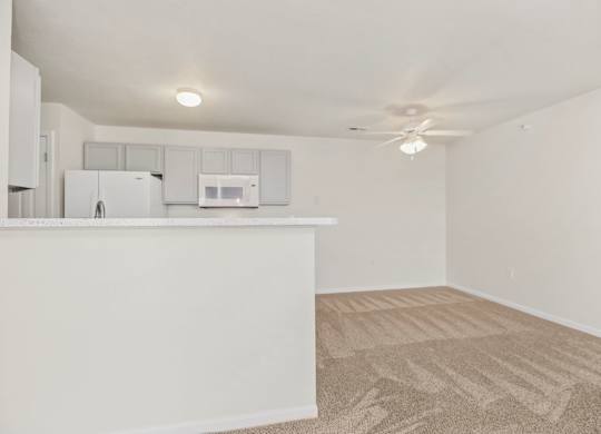 Dining Area with Plush Carpeting