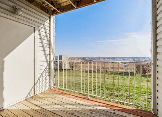Balcony with Wooded Views