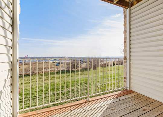 Balcony with Wooded Views