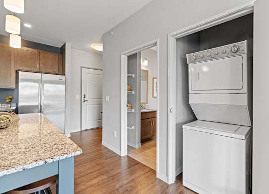 In-Unit Stackable Washer/Dryer