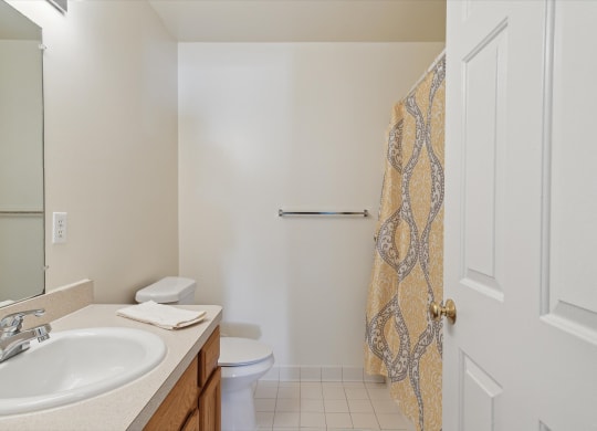 Bathroom with Modern Finishes