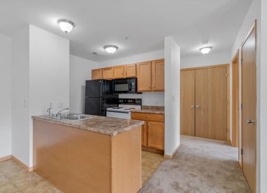 Kitchen with Modern Appliances