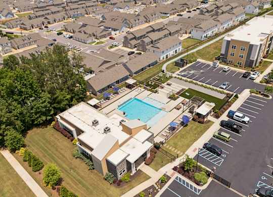 Aerial View of Zen Garden