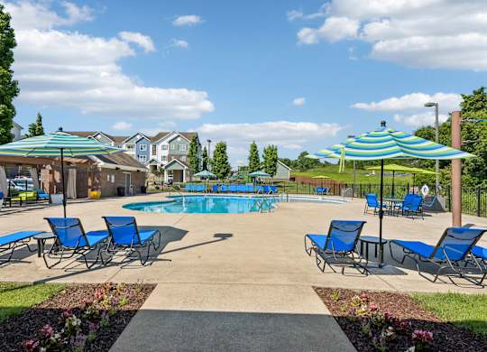 Outdoor Pool with Sundeck