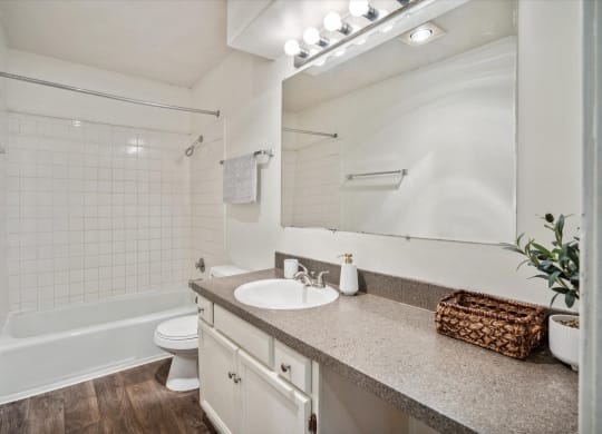 Bathroom with Modern Finishes