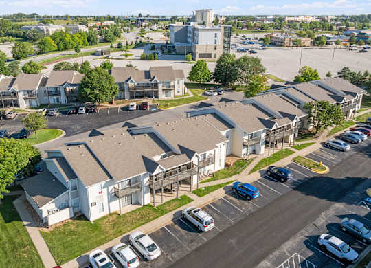 Aerial View of Park at Olathe Station