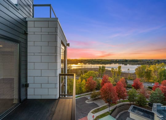 Balcony with Wooded Views
