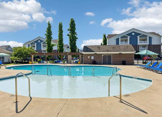 Outdoor Pool with Sundeck