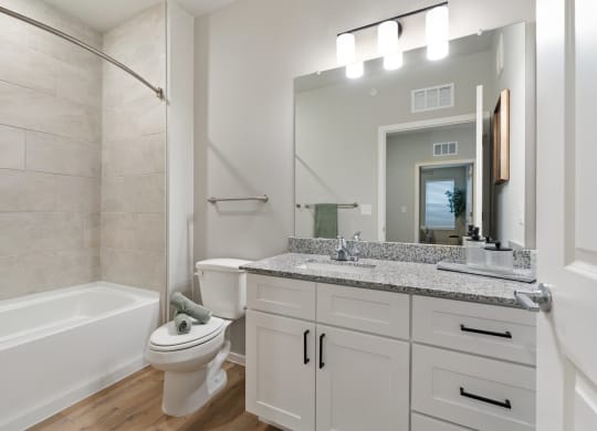 Bathroom with Modern Finishes
