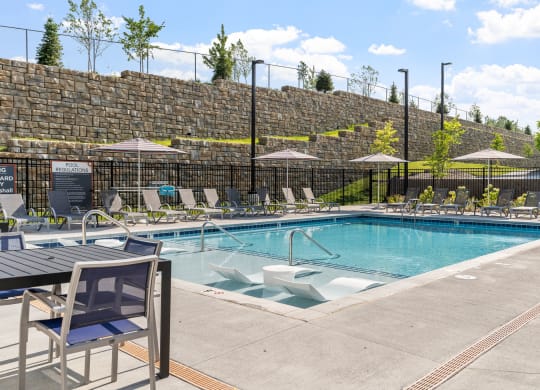 Outdoor Pool with Sundeck