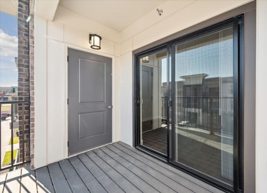 Balcony with Storage