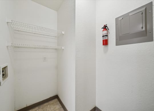 Kitchen Pantry with Built-In Shelving