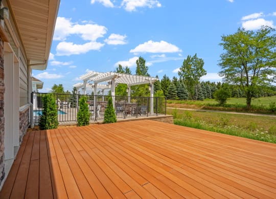 Outdoor Yoga and Fitness Platform