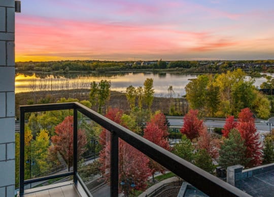 Balcony with Wooded Views