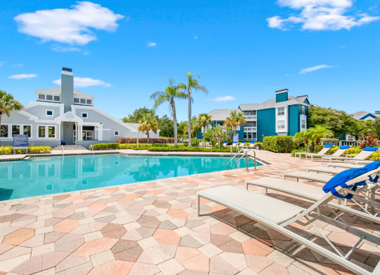 Spacious Pool Sundeck